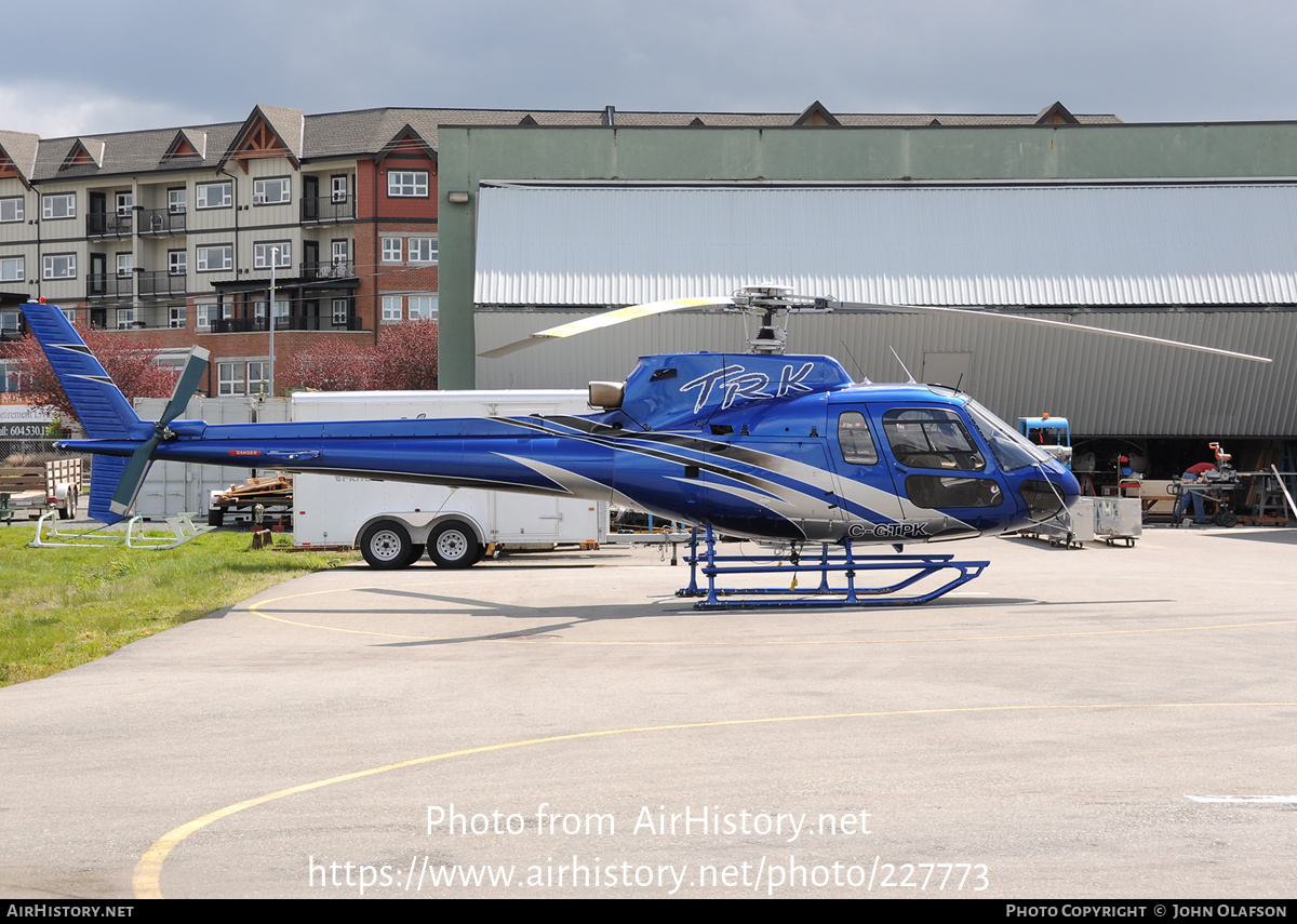 Aircraft Photo of C-GTPK | Aerospatiale AS-350B-2 Ecureuil | TRK Helicopters | AirHistory.net #227773