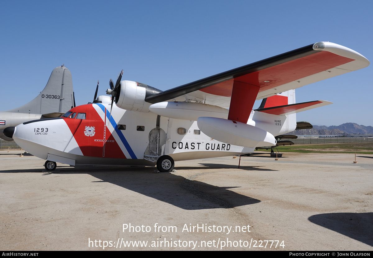 Aircraft Photo of 1293 | Grumman HU-16E Albatross | USA - Coast Guard | AirHistory.net #227774