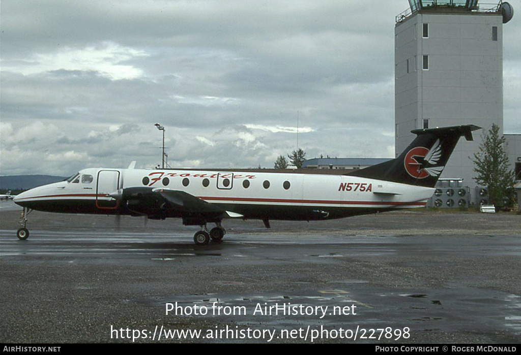 Aircraft Photo of N575A | Beech 1900C-1 | Frontier Flying Service | AirHistory.net #227898