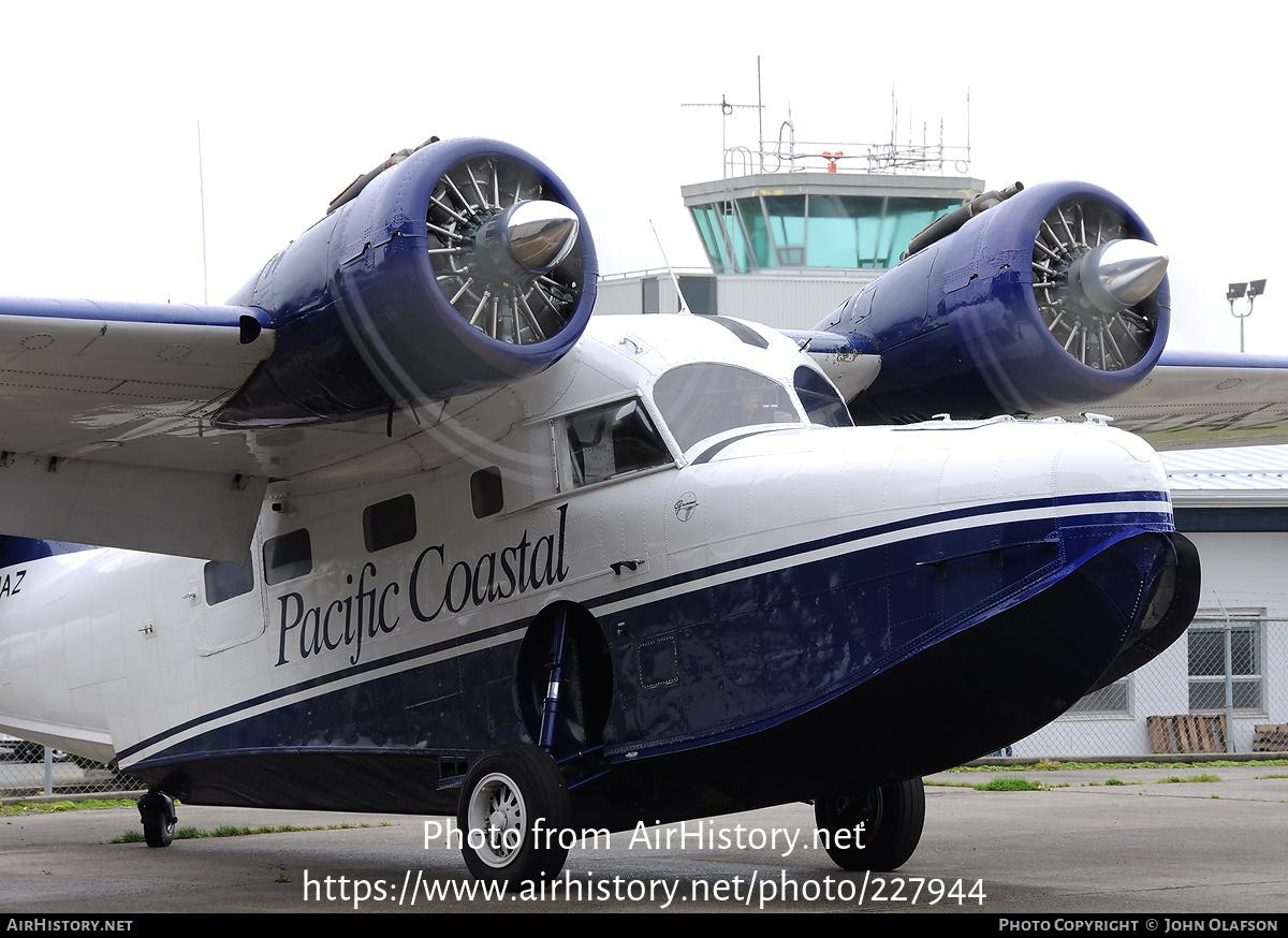 Aircraft Photo of C-FUAZ | Grumman G-21A Goose | Pacific Coastal Airlines | AirHistory.net #227944