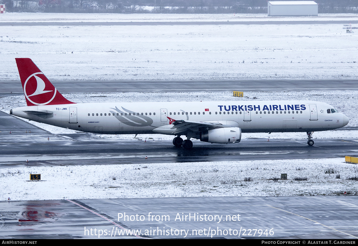 Aircraft Photo of TC-JMK | Airbus A321-231 | Turkish Airlines | AirHistory.net #227946