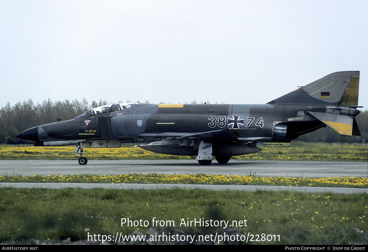 Aircraft Photo of 3874 | McDonnell Douglas F-4F Phantom II | Germany - Air Force | AirHistory.net #228011