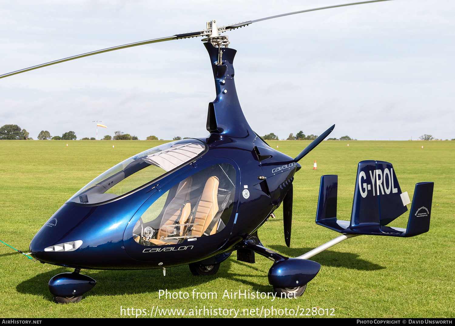 Aircraft Photo of G-YROL | RotorSport UK Cavalon | AirHistory.net #228012