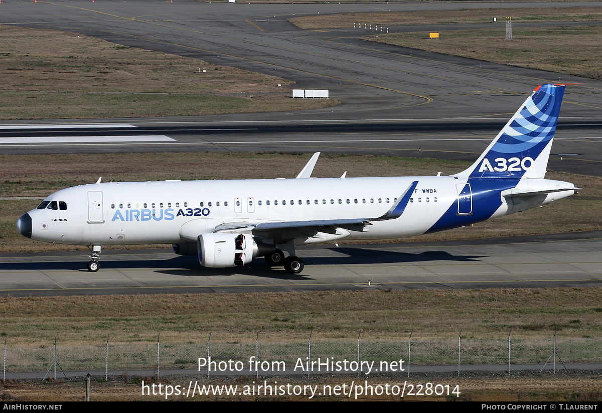 Aircraft Photo of F-WWBA | Airbus A320-232 | Airbus | AirHistory.net #228014