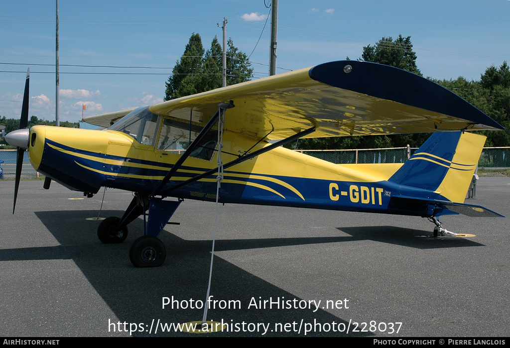 Aircraft Photo of C-GDIT | Delisle Cadi A | AirHistory.net #228037