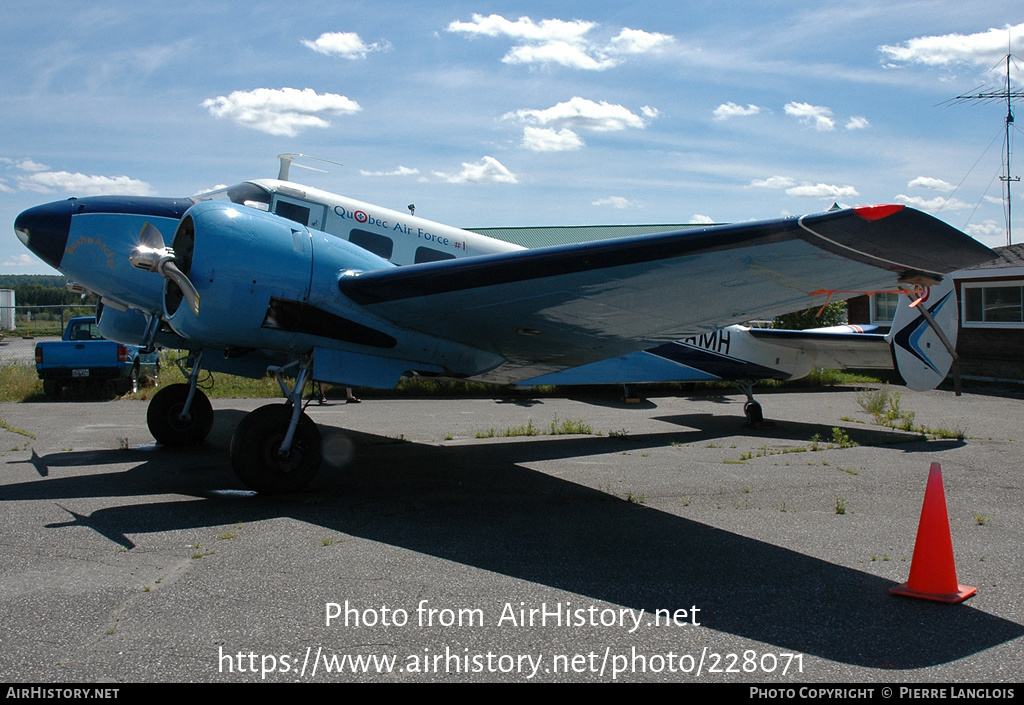 Aircraft Photo of C-FAMH | Beech D18S | AirHistory.net #228071