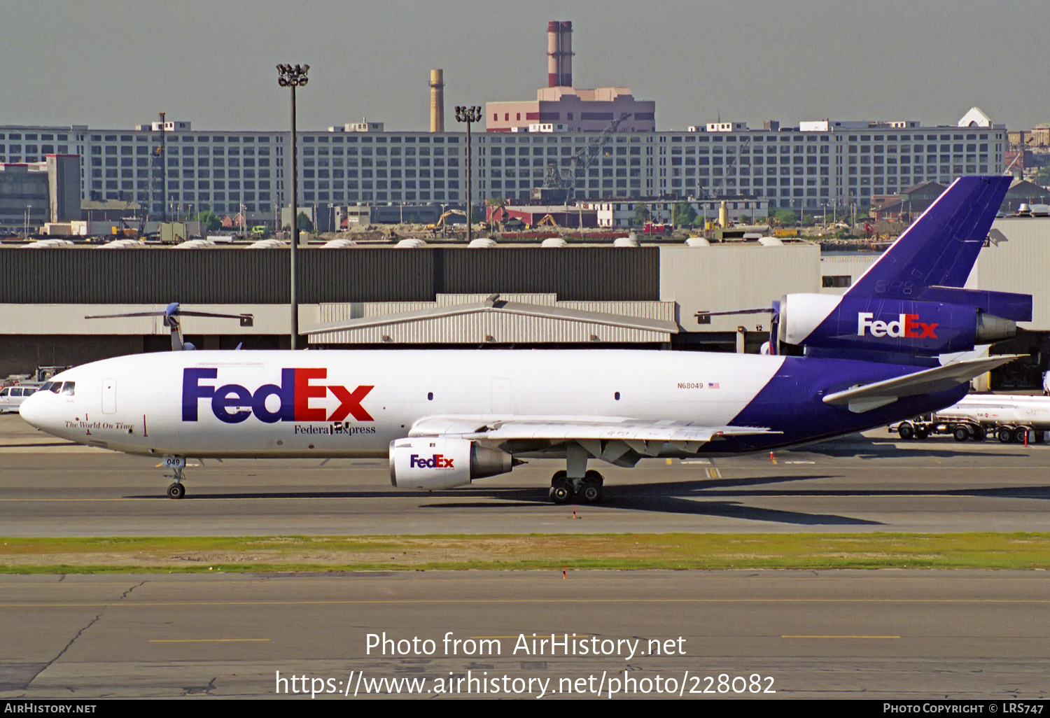 Aircraft Photo of N68049 | McDonnell Douglas DC-10-10CF | Fedex - Federal Express | AirHistory.net #228082