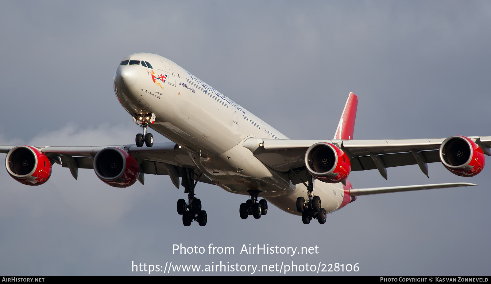 Aircraft Photo of G-VWEB | Airbus A340-642 | Virgin Atlantic Airways | AirHistory.net #228106