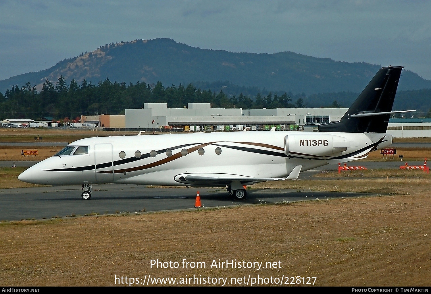 Aircraft Photo of N113PG | Israel Aircraft Industries Gulfstream G200 | AirHistory.net #228127