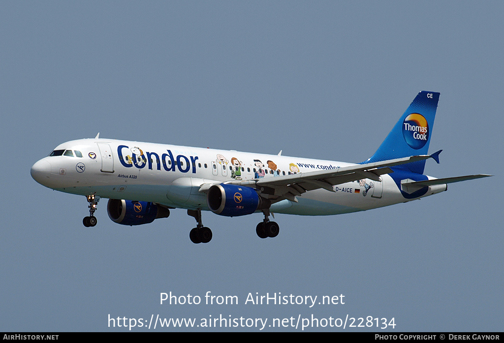 Aircraft Photo of D-AICE | Airbus A320-212 | Condor Flugdienst | AirHistory.net #228134