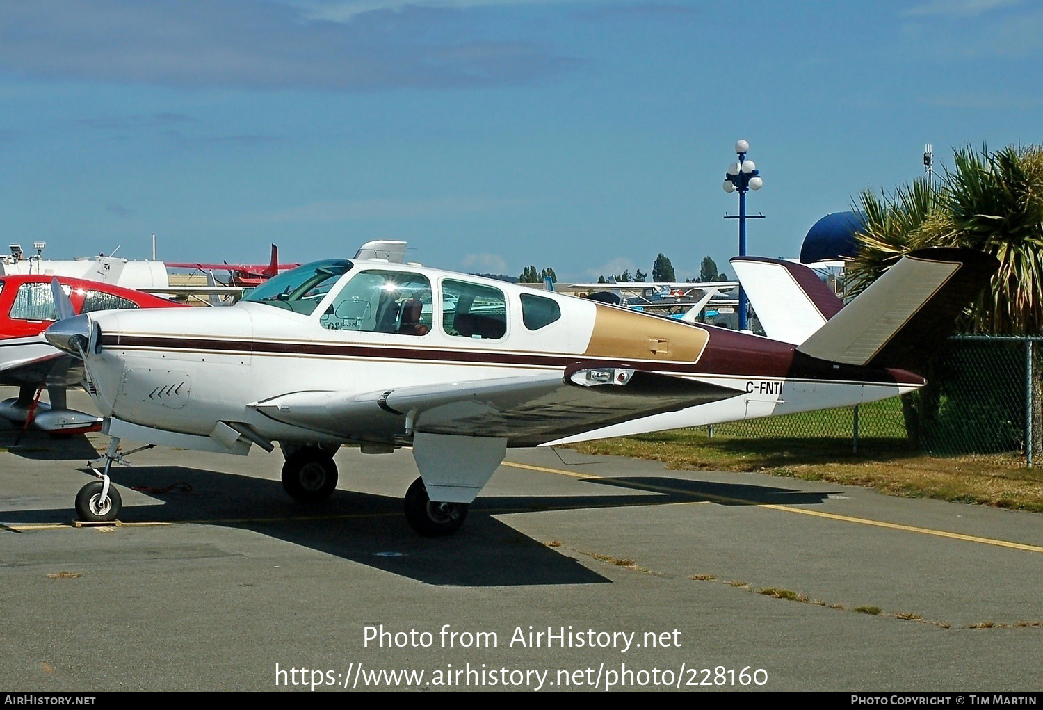 Aircraft Photo of C-FNTI | Beech M35 Bonanza | AirHistory.net #228160