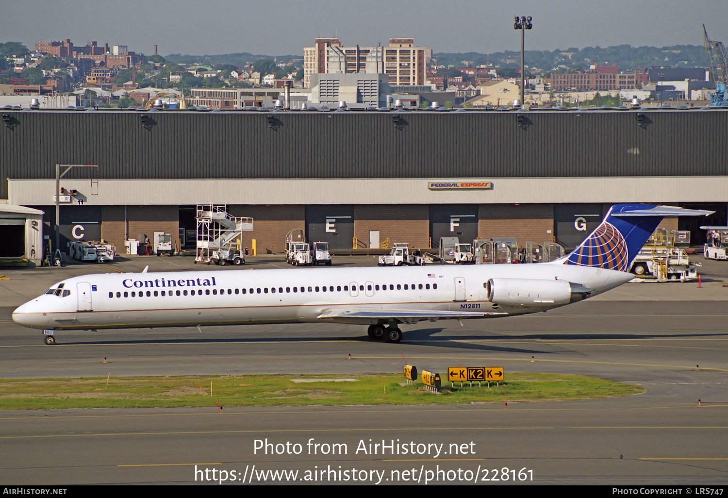 Aircraft Photo of N12811 | McDonnell Douglas MD-82 (DC-9-82) | Continental Airlines | AirHistory.net #228161