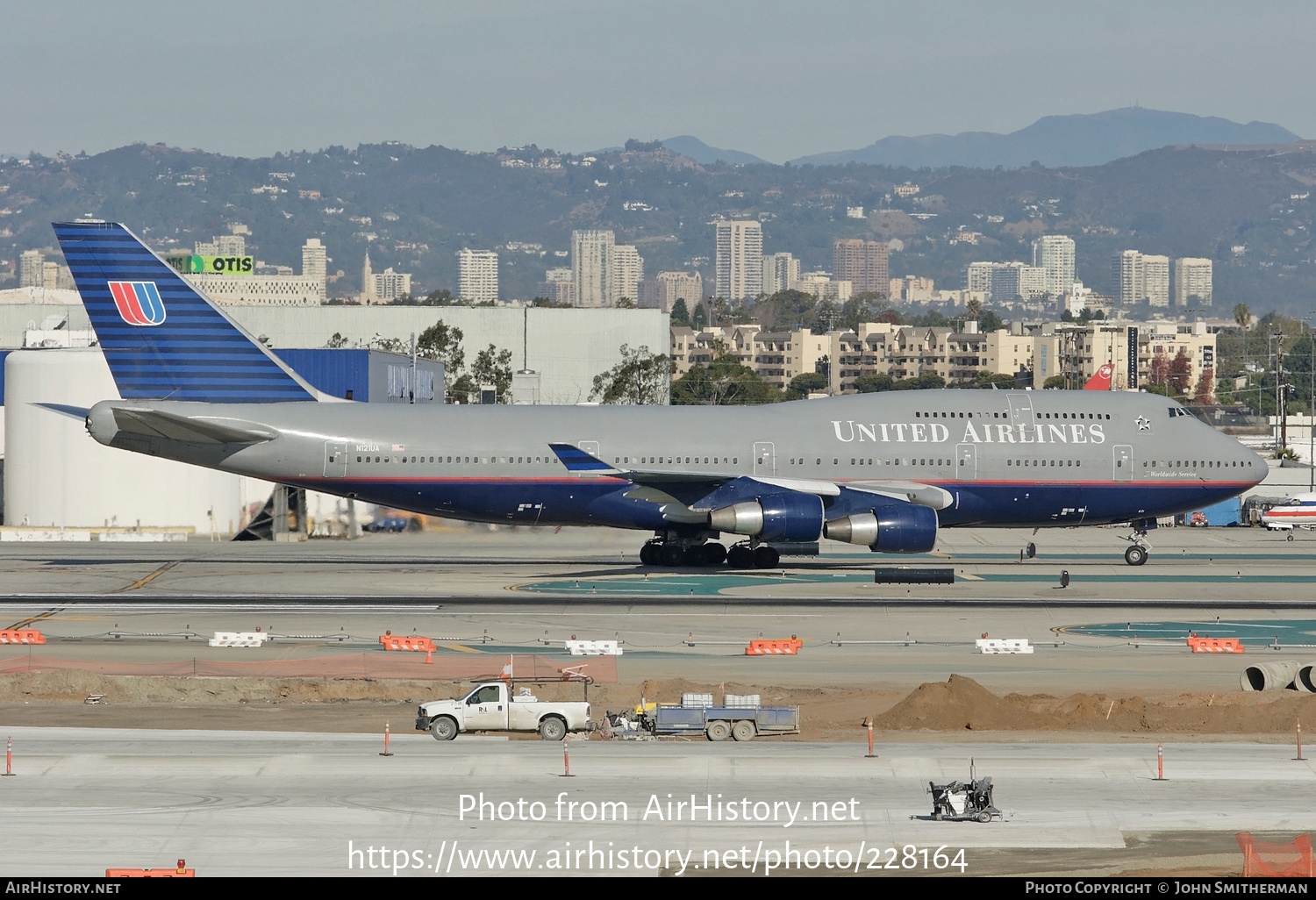 Aircraft Photo of N121UA | Boeing 747-422 | United Airlines | AirHistory.net #228164