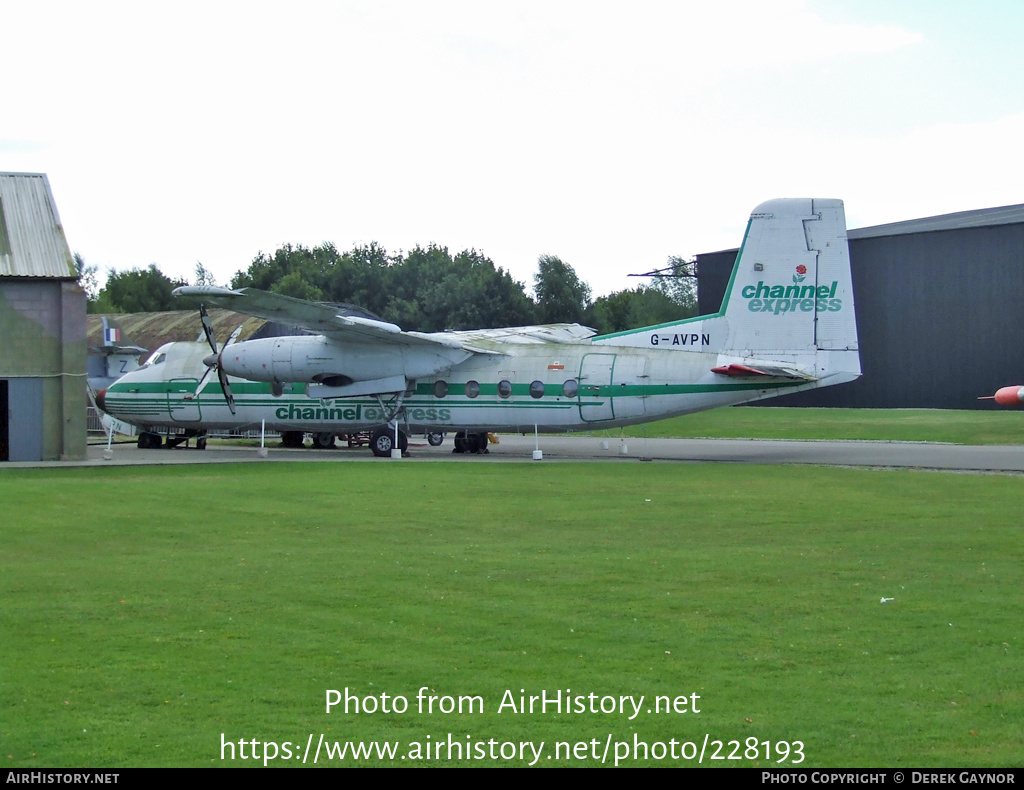 Aircraft Photo of G-AVPN | Handley Page HPR-7 Herald 213 | Channel Express | AirHistory.net #228193