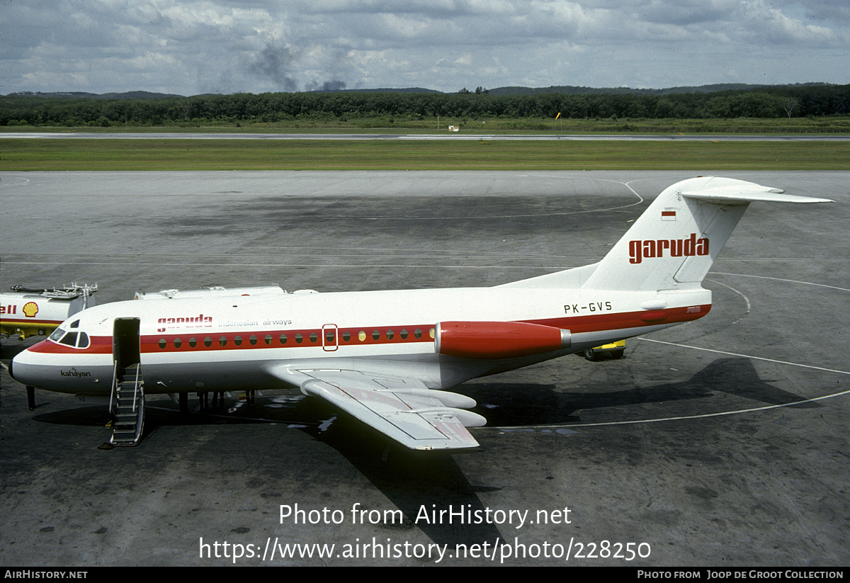 Aircraft Photo of PK-GVS | Fokker F28-1000 Fellowship | Garuda Indonesian Airways | AirHistory.net #228250