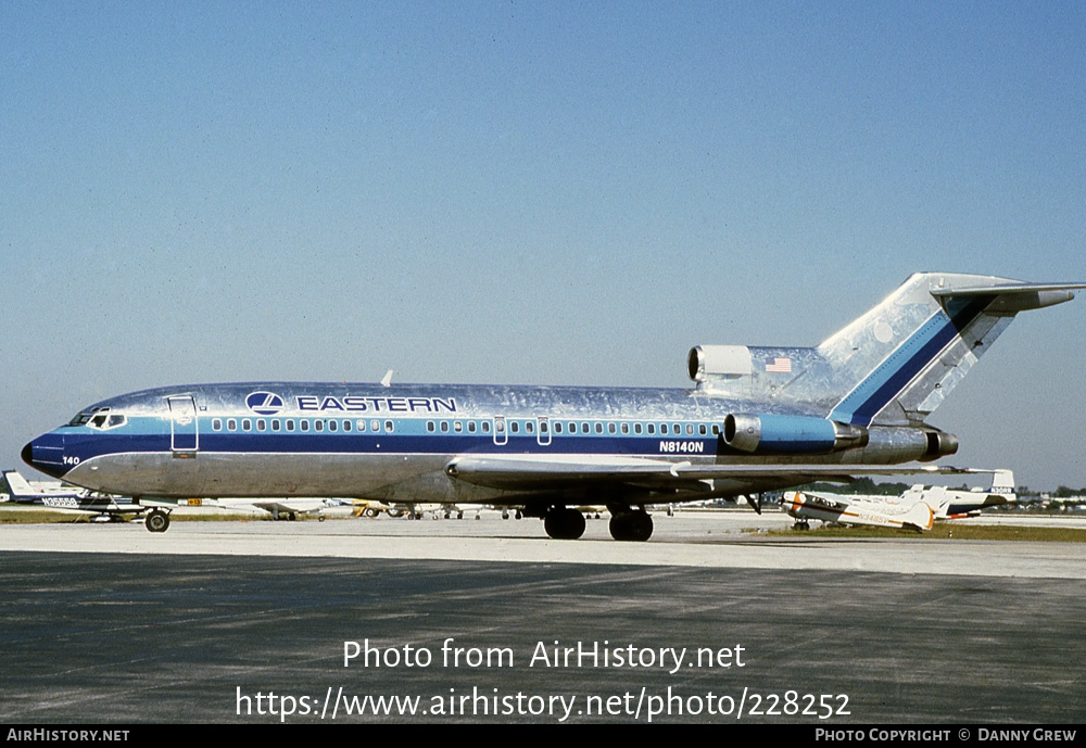 Aircraft Photo of N8140N | Boeing 727-25 | Eastern Air Lines | AirHistory.net #228252