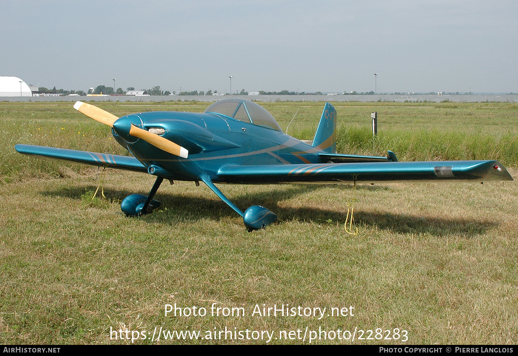 Aircraft Photo of C-FJWI | Van's RV-4 | AirHistory.net #228283