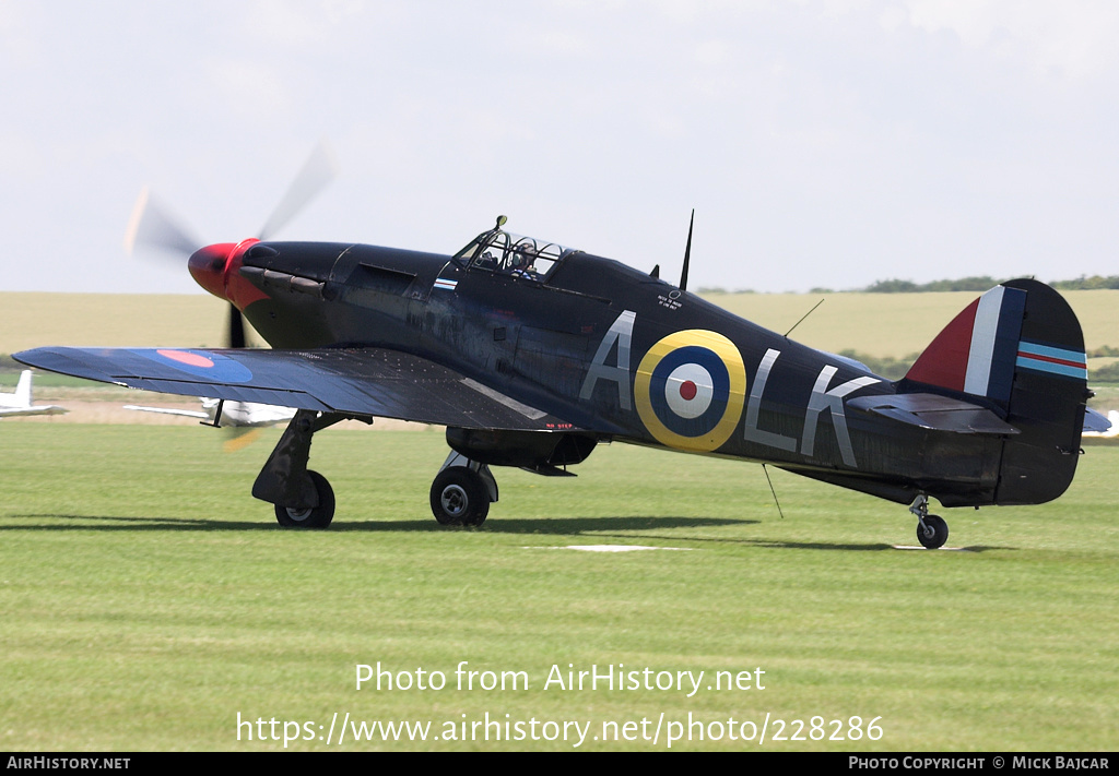 Aircraft Photo of G-HURR | Hawker Hurricane Mk12 | UK - Air Force | AirHistory.net #228286