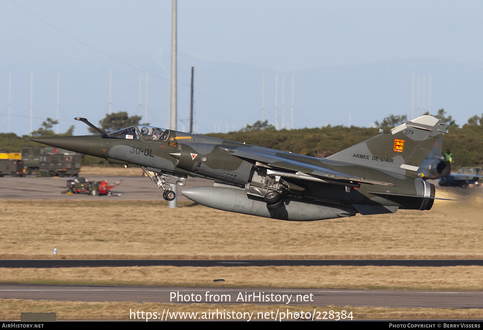 Aircraft Photo of 279 | Dassault Mirage F1CT | France - Air Force | AirHistory.net #228384