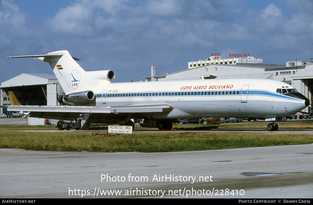 Aircraft Photo of CP-1276 | Boeing 727-2K3/Adv | Lloyd Aereo Boliviano - LAB | AirHistory.net #228410