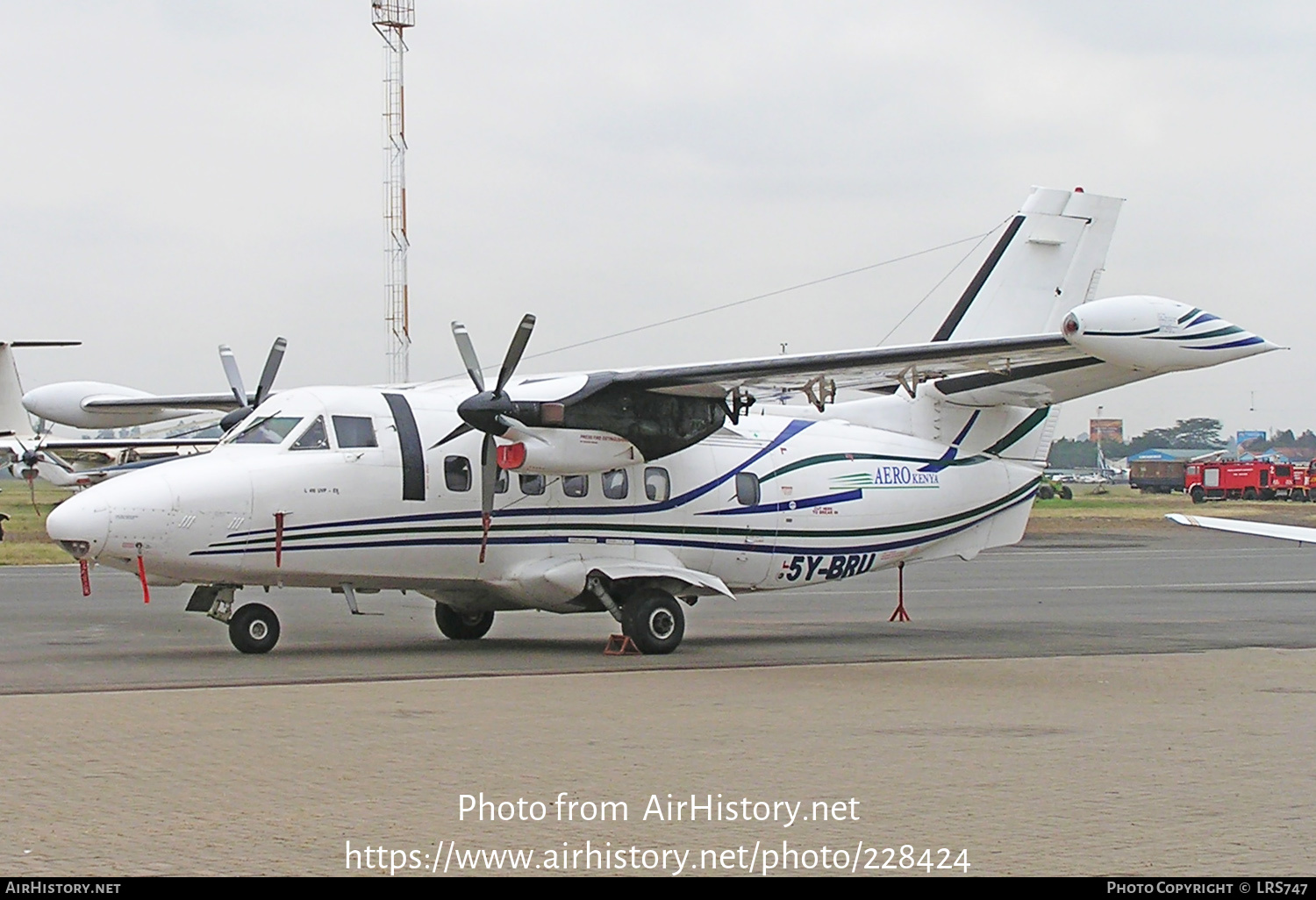 Aircraft Photo of 5Y-BRU | Let L-410UVP-E8B Turbolet | Aero Kenya | AirHistory.net #228424