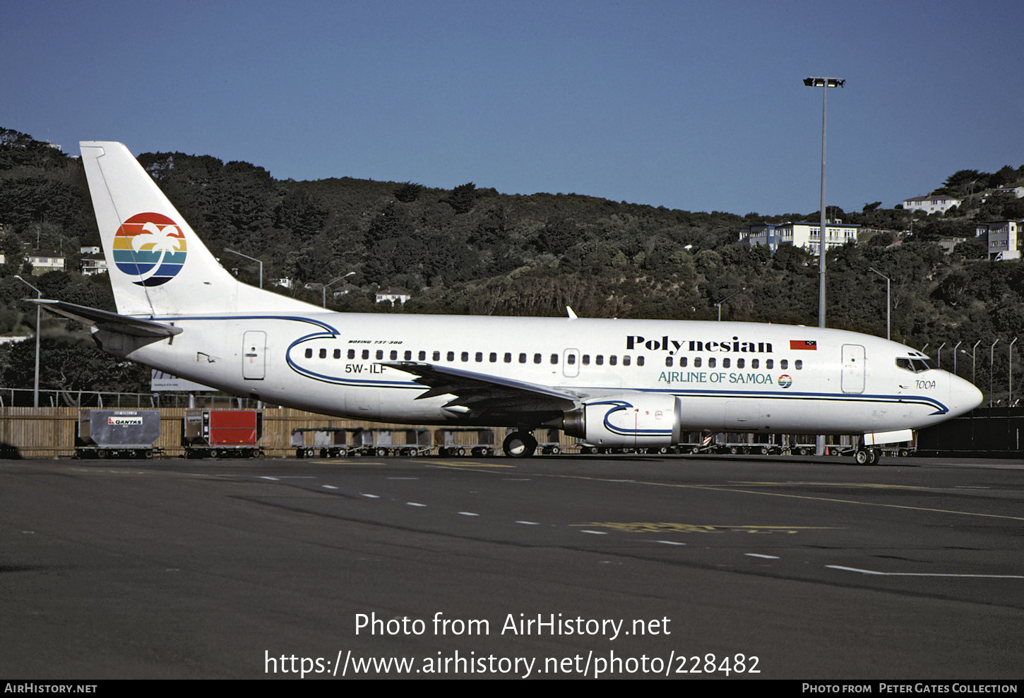 Aircraft Photo of 5W-ILF | Boeing 737-3Q8 | Polynesian Airlines | AirHistory.net #228482