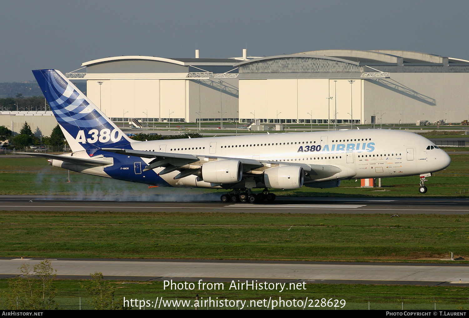 Aircraft Photo of F-WWOW | Airbus A380-841 | Airbus | AirHistory.net #228629