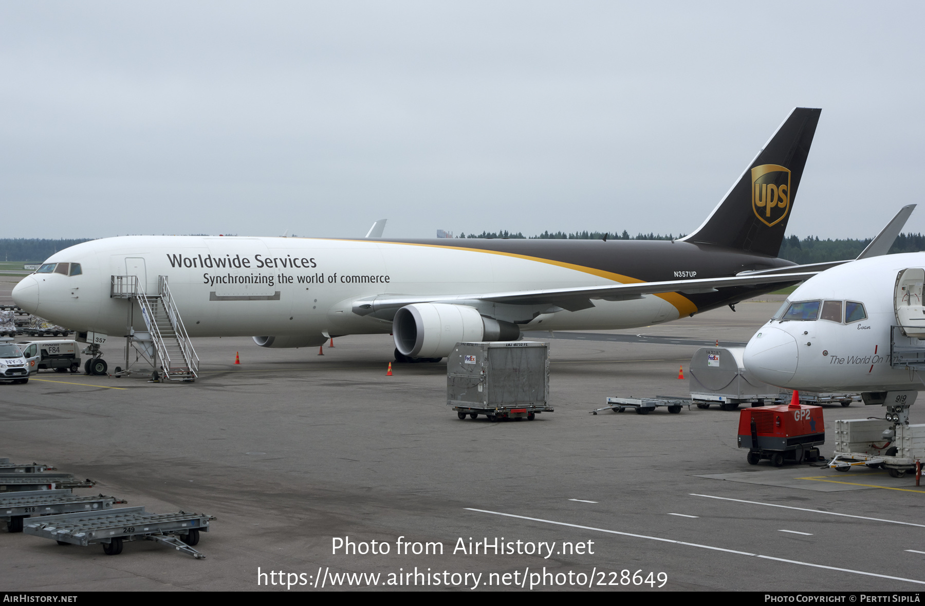 Aircraft Photo of N357UP | Boeing 767-34AF/ER | United Parcel Service - UPS | AirHistory.net #228649