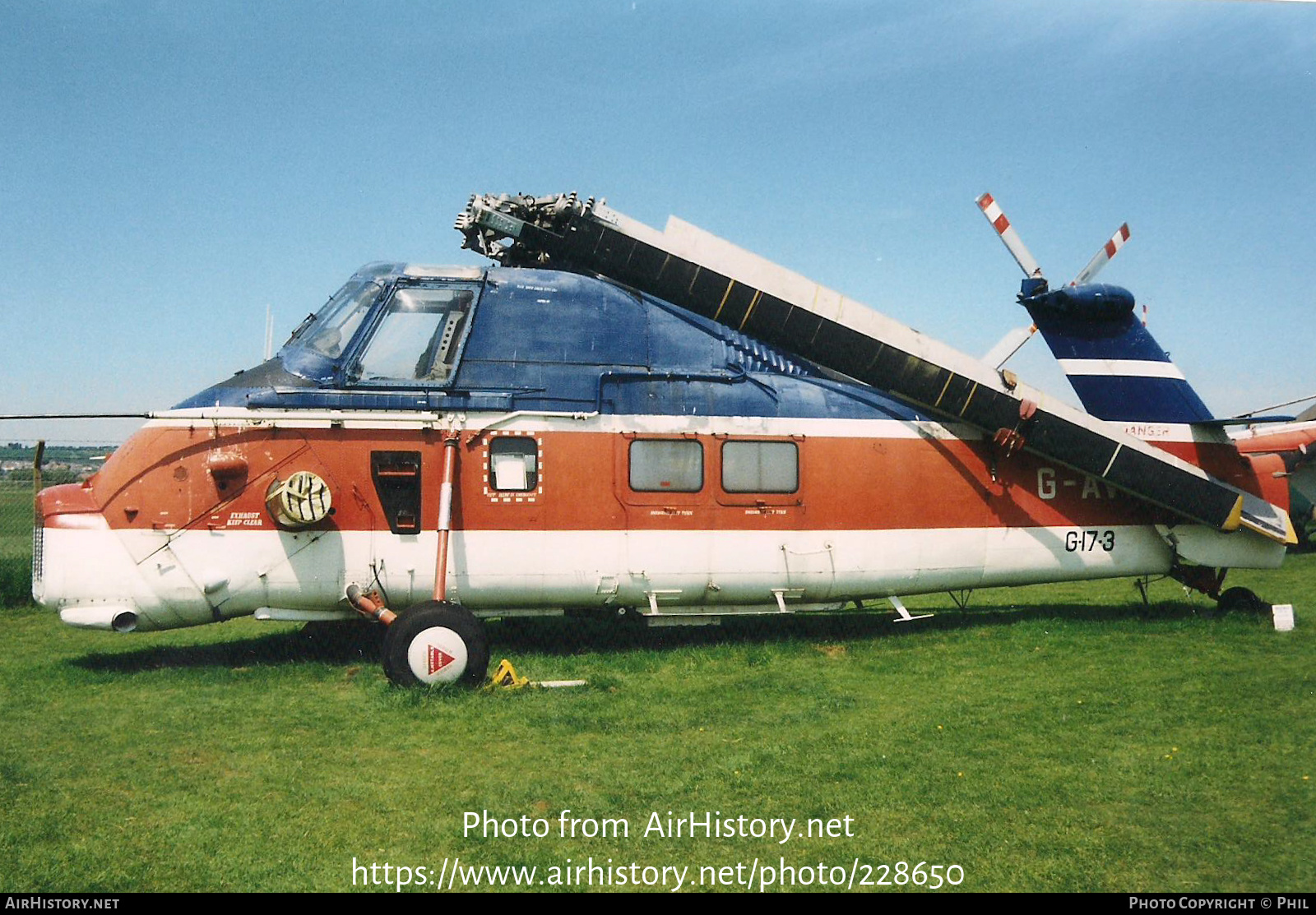 Aircraft Photo of G-AVNE | Westland WS-58 Wessex 60 | AirHistory.net #228650