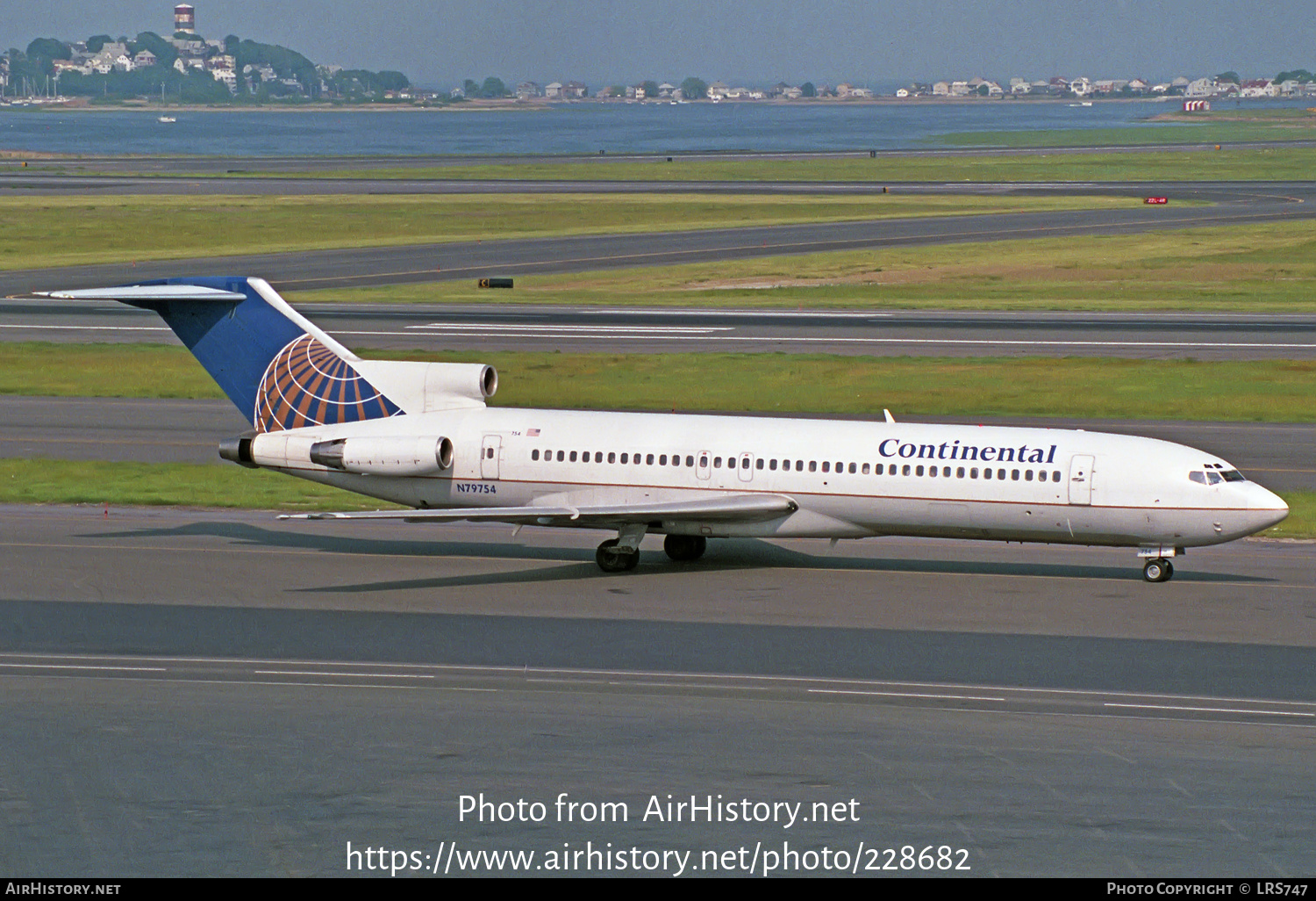 Aircraft Photo Of N79754 | Boeing 727-227/Adv | Continental Airlines ...