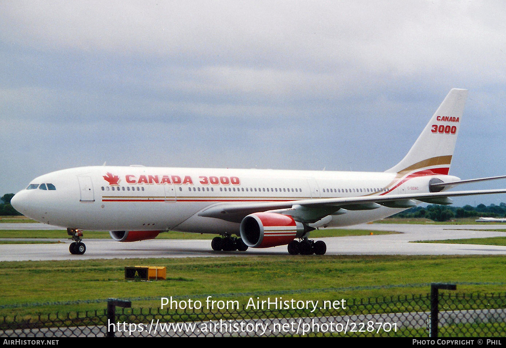 Aircraft Photo of C-GGWC | Airbus A330-202 | Canada 3000 | AirHistory.net #228701