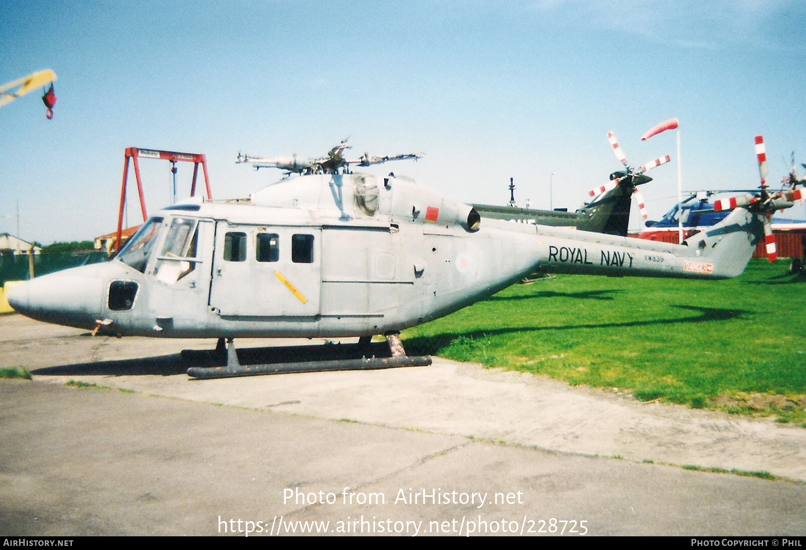 Aircraft Photo of XW839 | Westland WG-13 Lynx | UK - Navy | AirHistory.net #228725