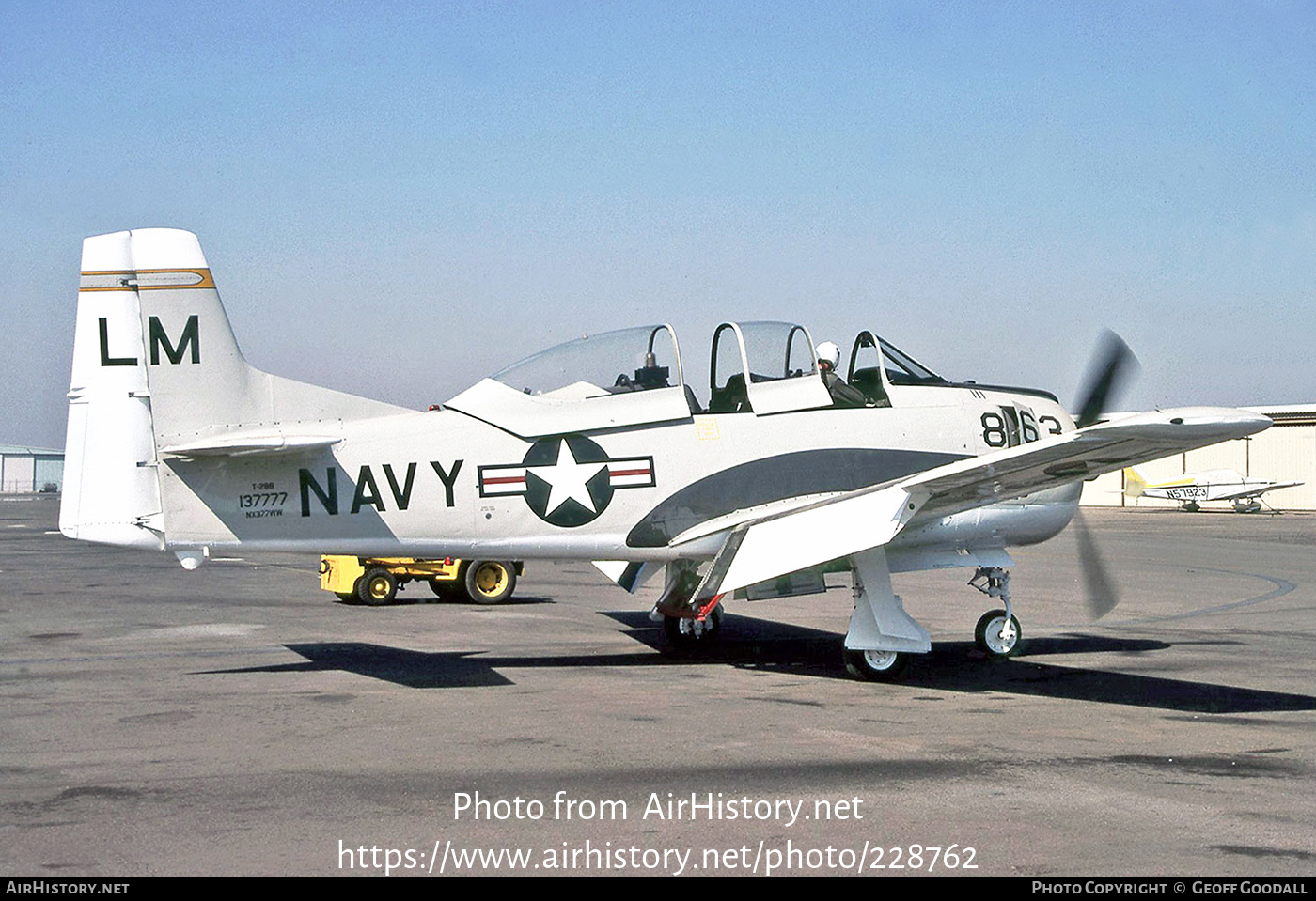 Aircraft Photo of N377WW / NX377WW / 137777 | North American T-28B Trojan | USA - Navy | AirHistory.net #228762