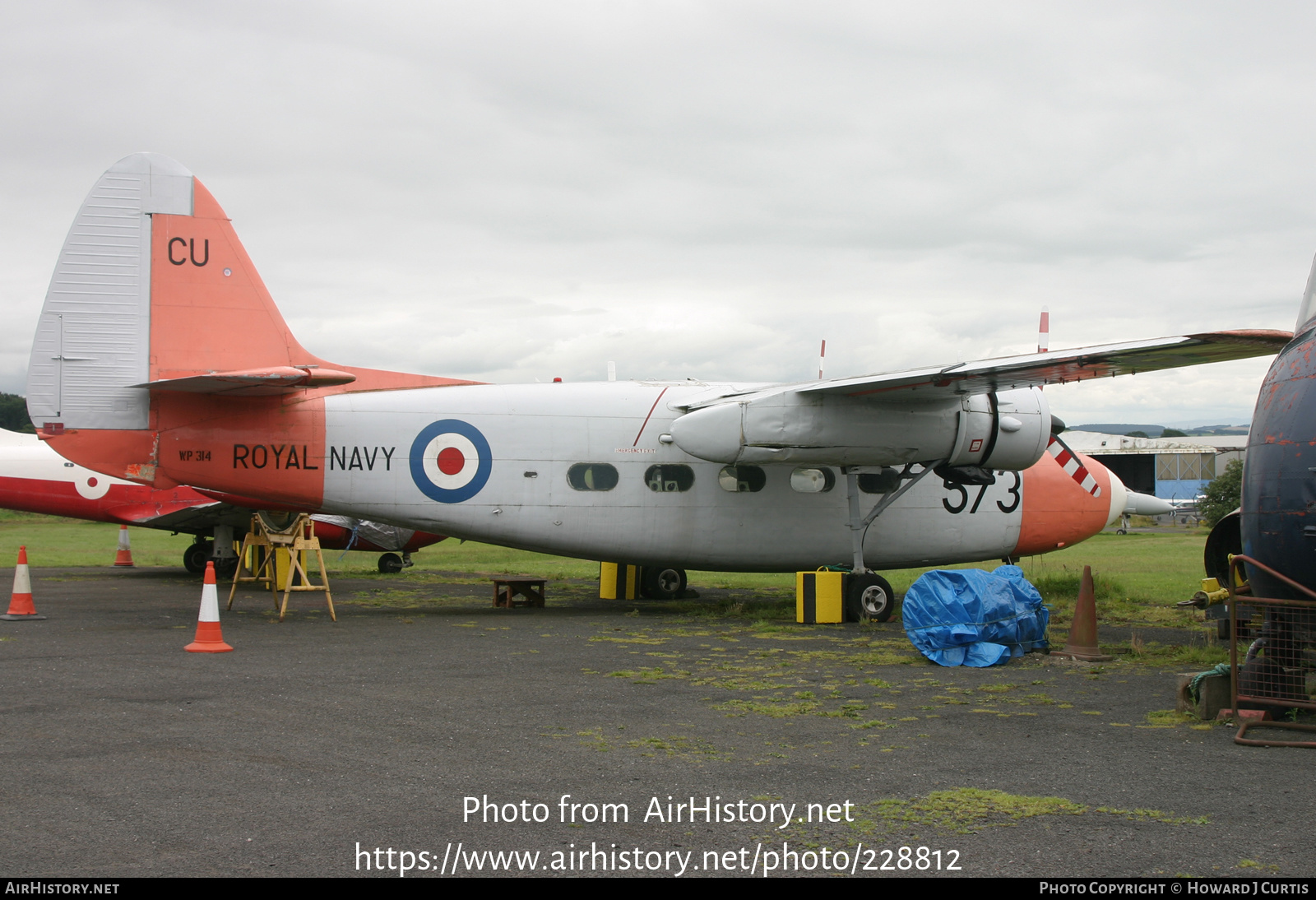 Aircraft Photo of WP314 | Percival P.57 Sea Prince T.1 | UK - Navy | AirHistory.net #228812