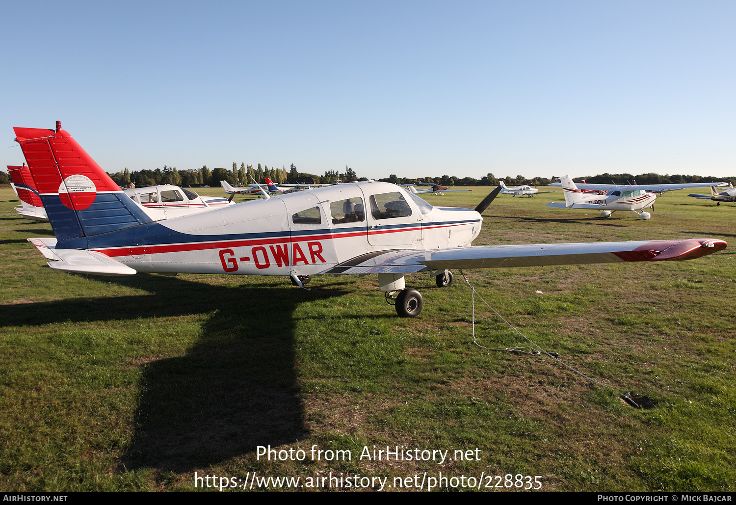 Aircraft Photo of G-OWAR | Piper PA-28-161 Warrior II | The Pilot Centre Denham | AirHistory.net #228835