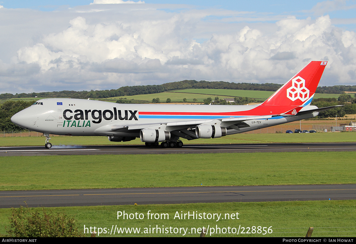 Aircraft Photo of LX-TCV | Boeing 747-4R7F/SCD | Cargolux Italia | AirHistory.net #228856