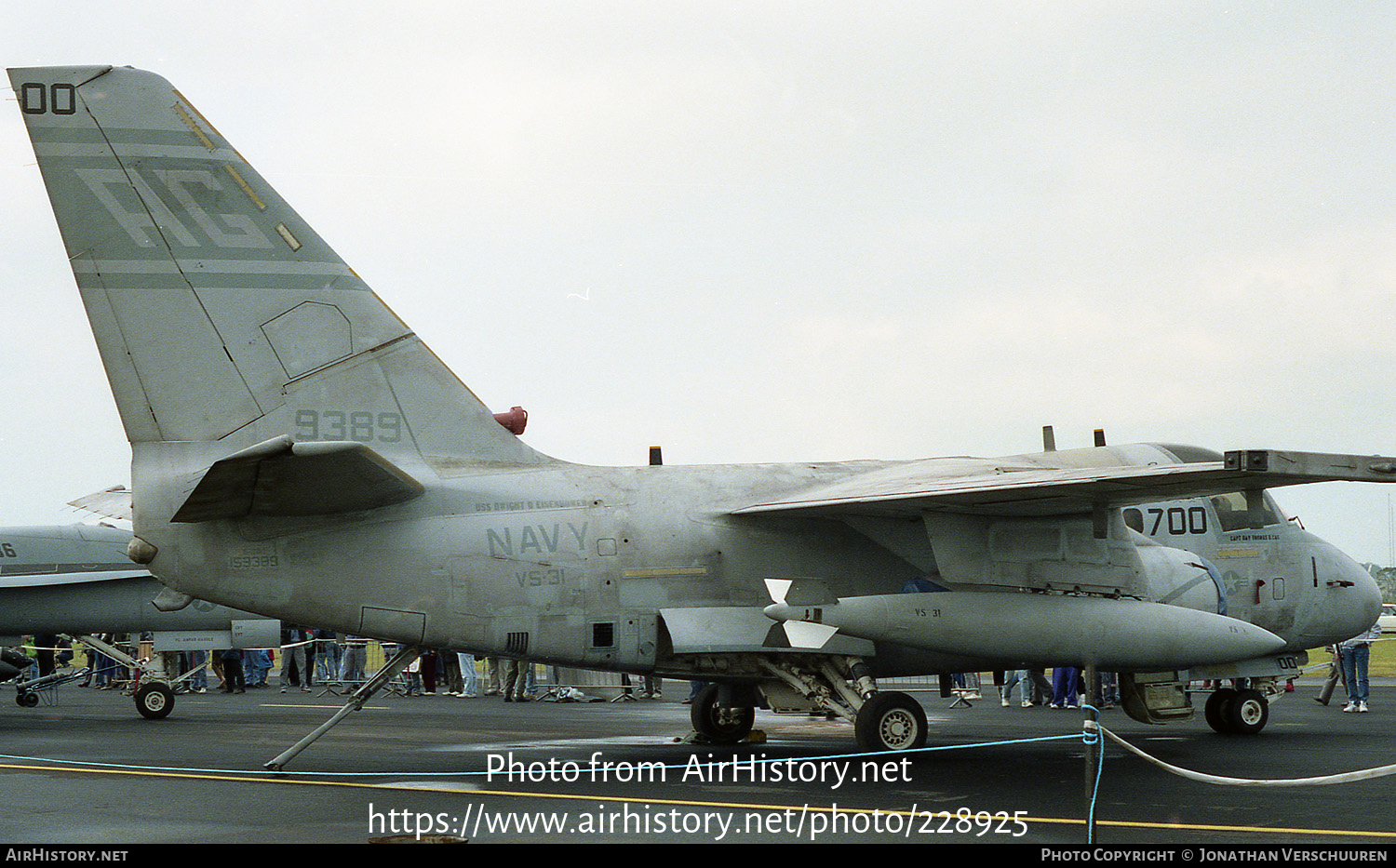 Aircraft Photo of 159389 | Lockheed S-3B Viking | USA - Navy | AirHistory.net #228925