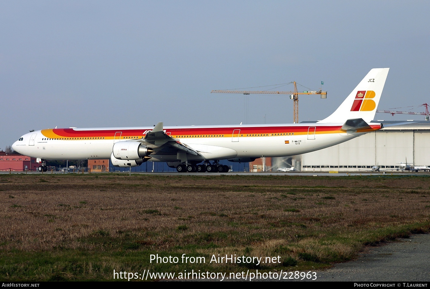 Aircraft Photo of F-WWCP | Airbus A340-642 | Iberia | AirHistory.net #228963