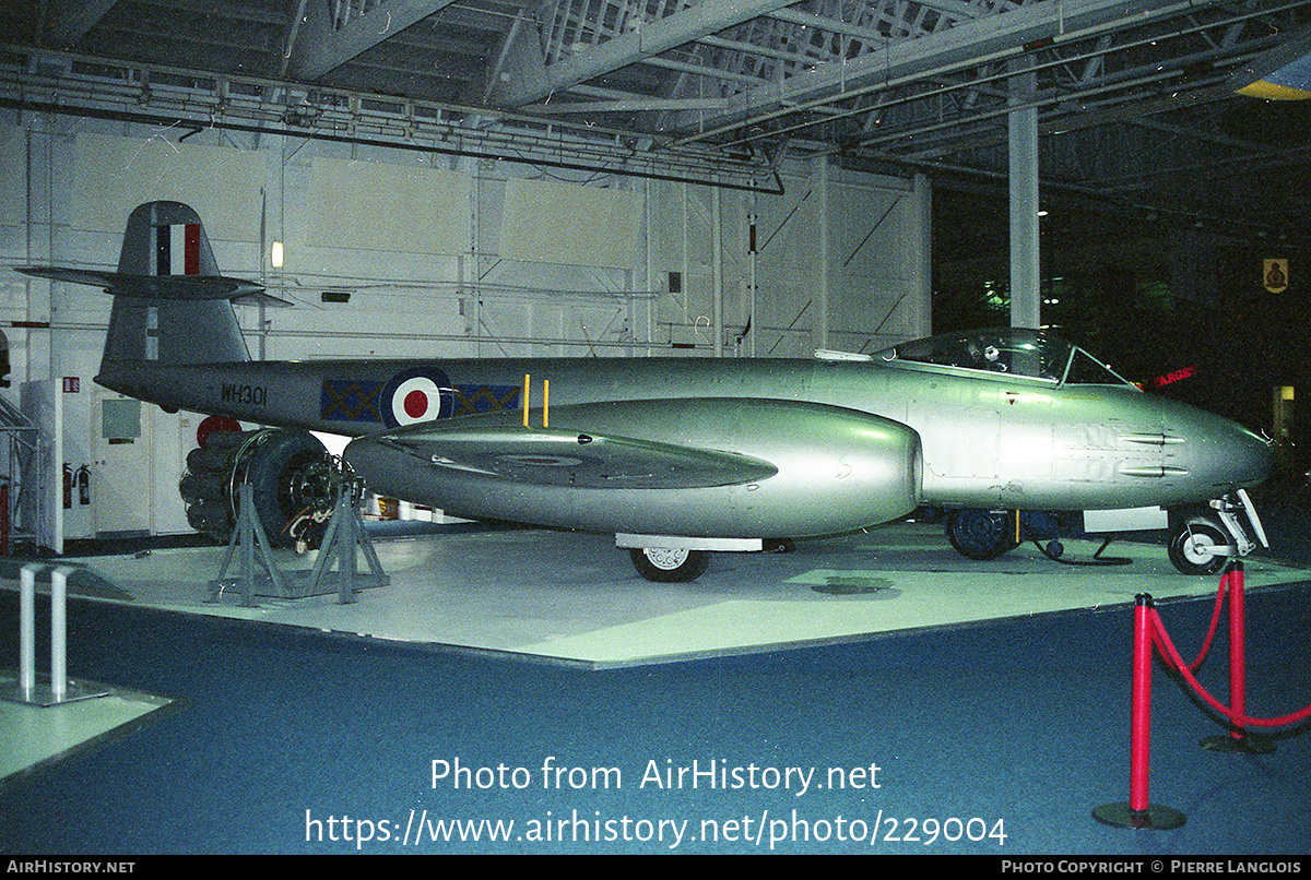 Aircraft Photo of WH301 | Gloster Meteor F8 | UK - Air Force | AirHistory.net #229004