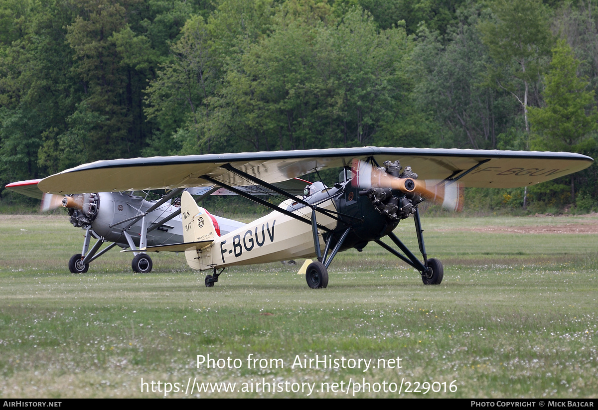 Aircraft Photo of F-BGUV | Morane-Saulnier MS-317 | AirHistory.net #229016