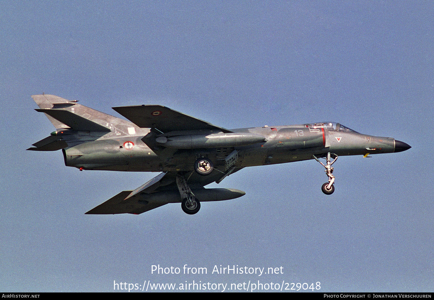 Aircraft Photo of 13 | Dassault Super Etendard | France - Navy | AirHistory.net #229048