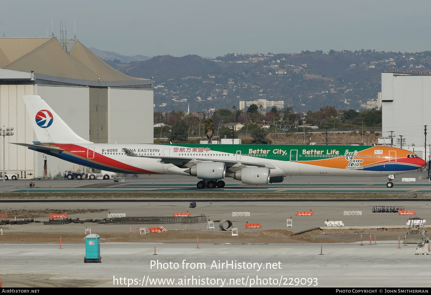 Aircraft Photo Of B-6055 | Airbus A340-642 | China Eastern Airlines ...