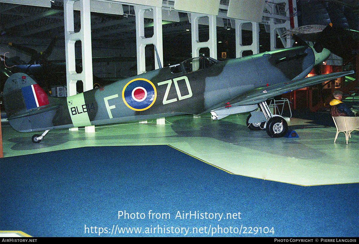 Aircraft Photo of BL614 | Supermarine 349 Spitfire F5B | UK - Air Force | AirHistory.net #229104