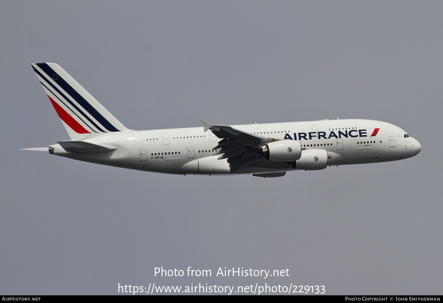 Aircraft Photo of F-HPJA | Airbus A380-861 | Air France | AirHistory.net #229133