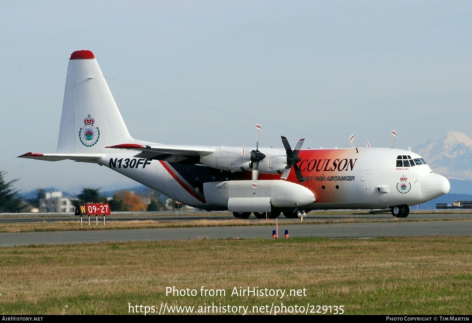 Aircraft Photo of N130FF | Lockheed C-130Q/AT Hercules (L-382) | Coulson Flying Tankers | AirHistory.net #229135