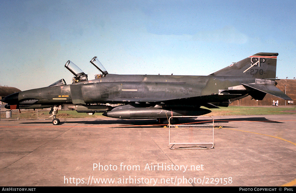 Aircraft Photo of 69-7270 / AF69270 | McDonnell Douglas F-4G Phantom II | USA - Air Force | AirHistory.net #229158