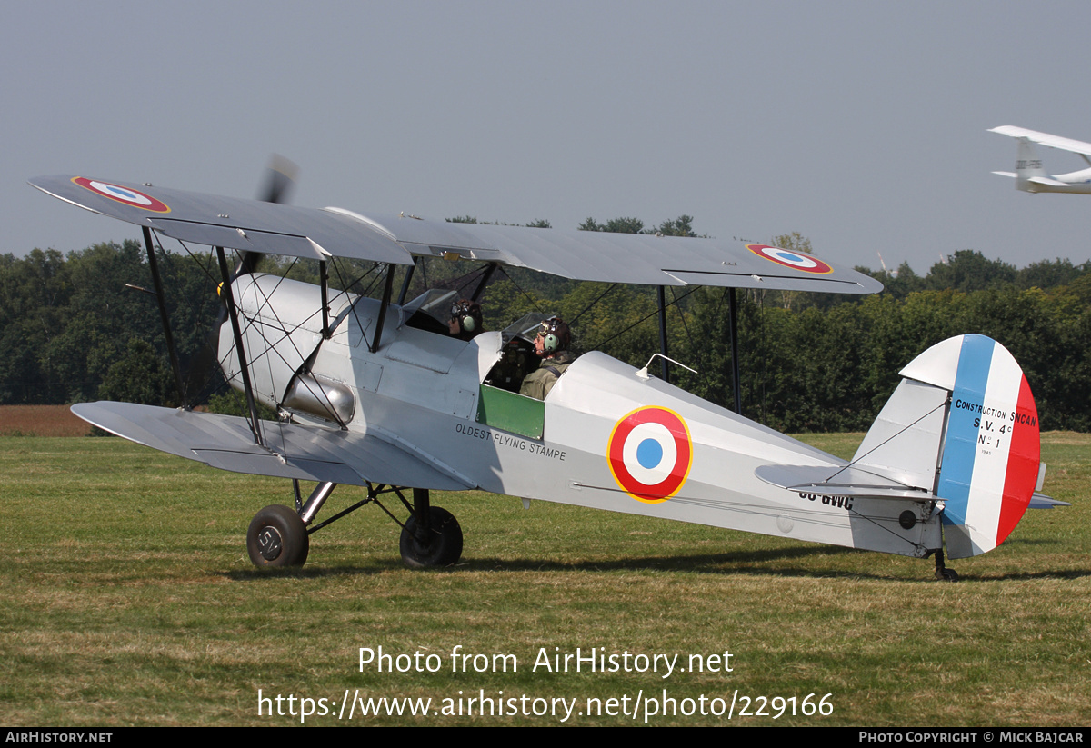 Aircraft Photo of OO-GWC | Stampe-Vertongen SV-4C | France - Air Force | AirHistory.net #229166