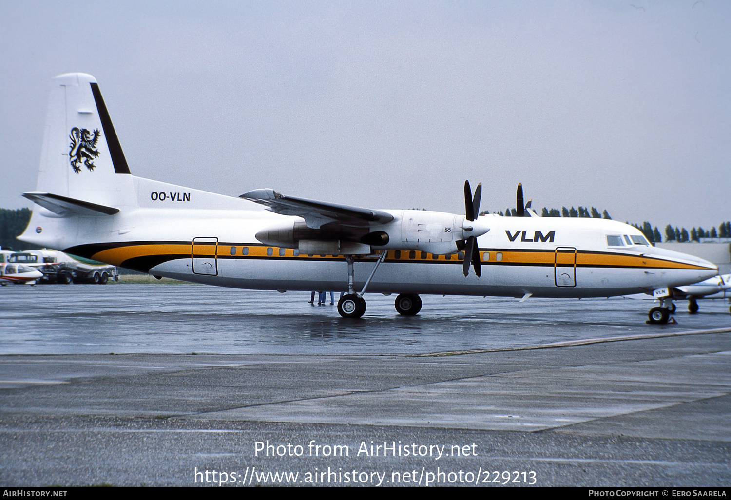 Aircraft Photo of OO-VLN | Fokker 50 | VLM Airlines | AirHistory.net #229213