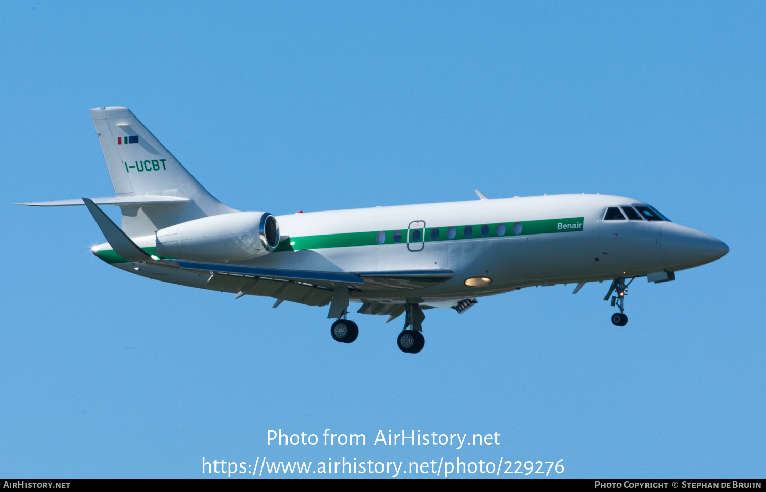 Aircraft Photo of I-UCBT | Dassault Falcon 2000LX | Benair | AirHistory.net #229276