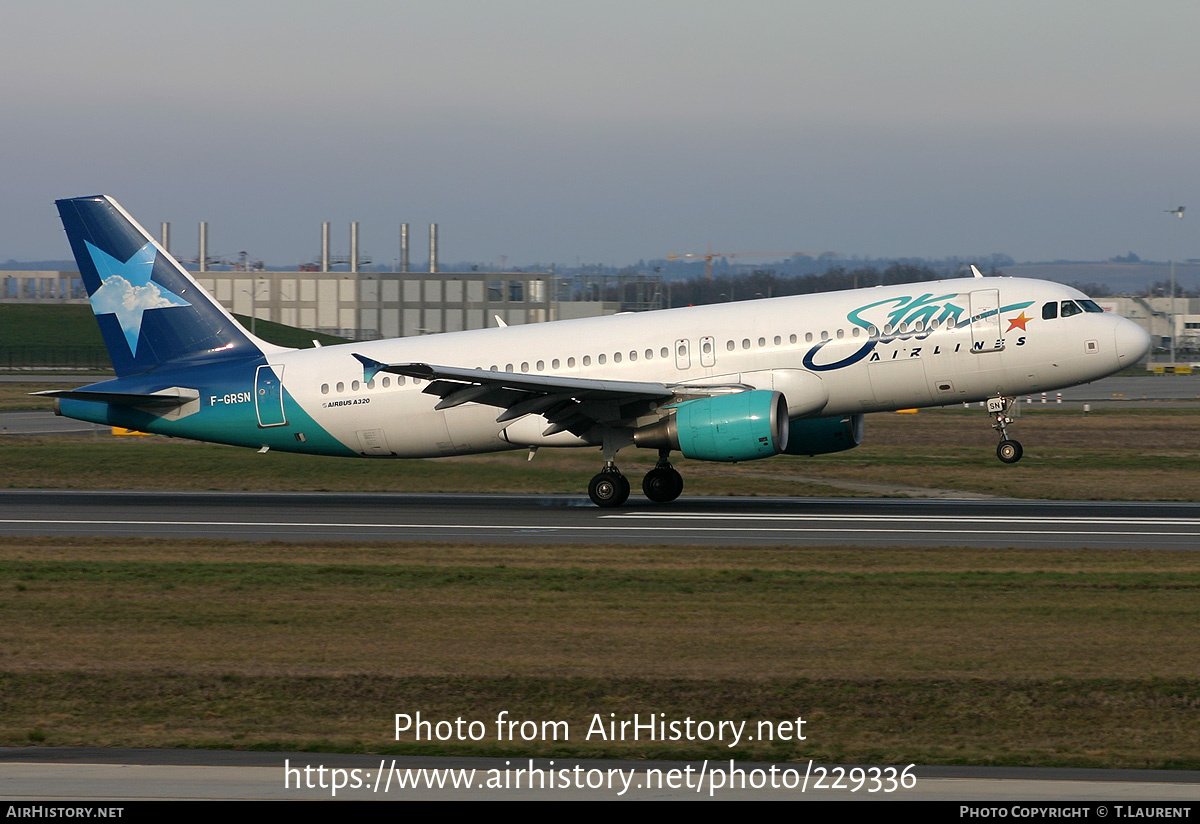 Aircraft Photo of F-GRSN | Airbus A320-214 | Star Airlines | AirHistory.net #229336